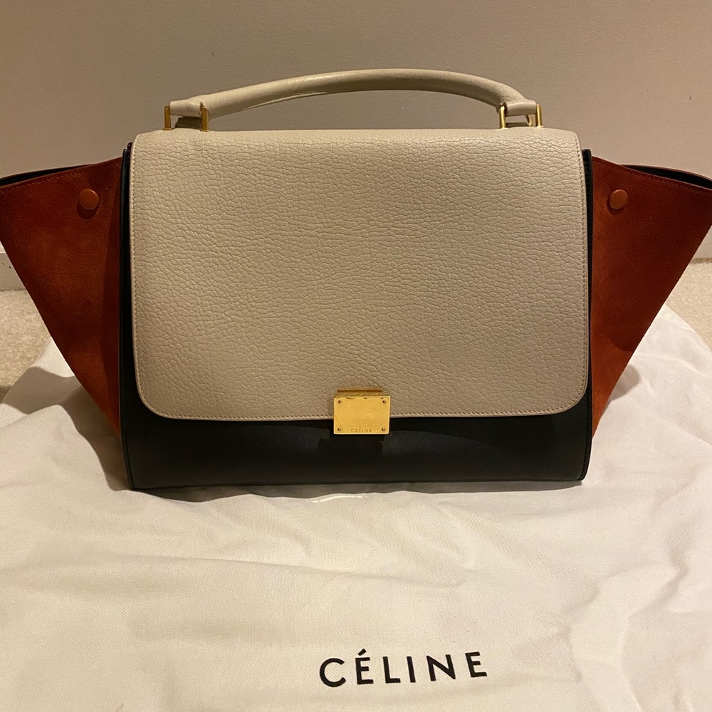 Authentic Celine Medium Trapeze